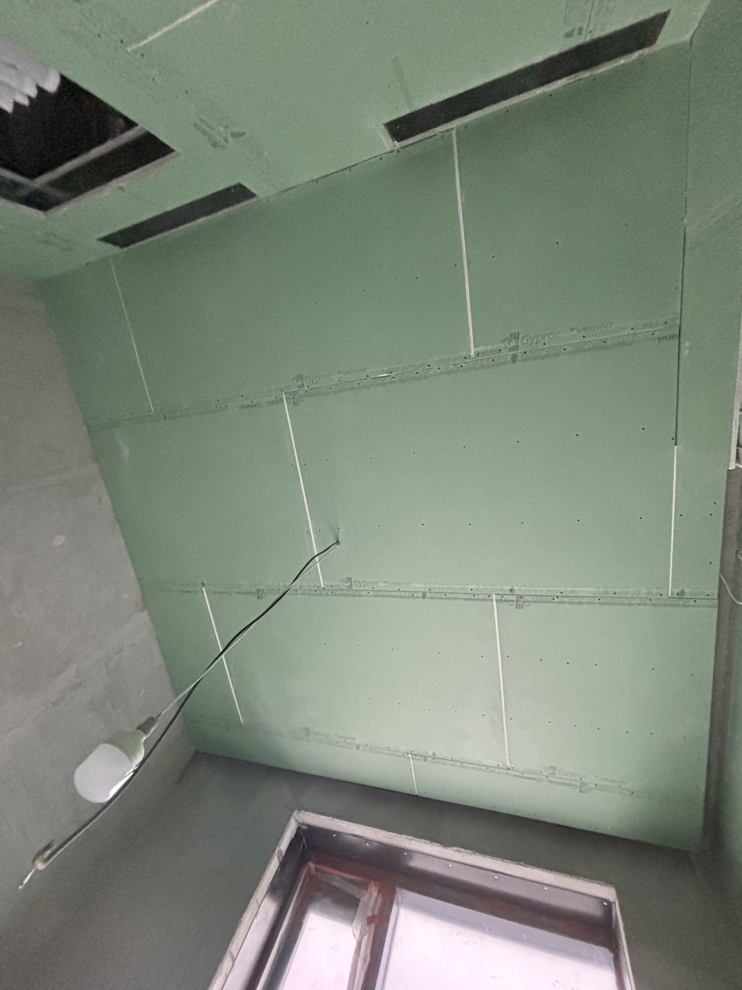 До установки листов